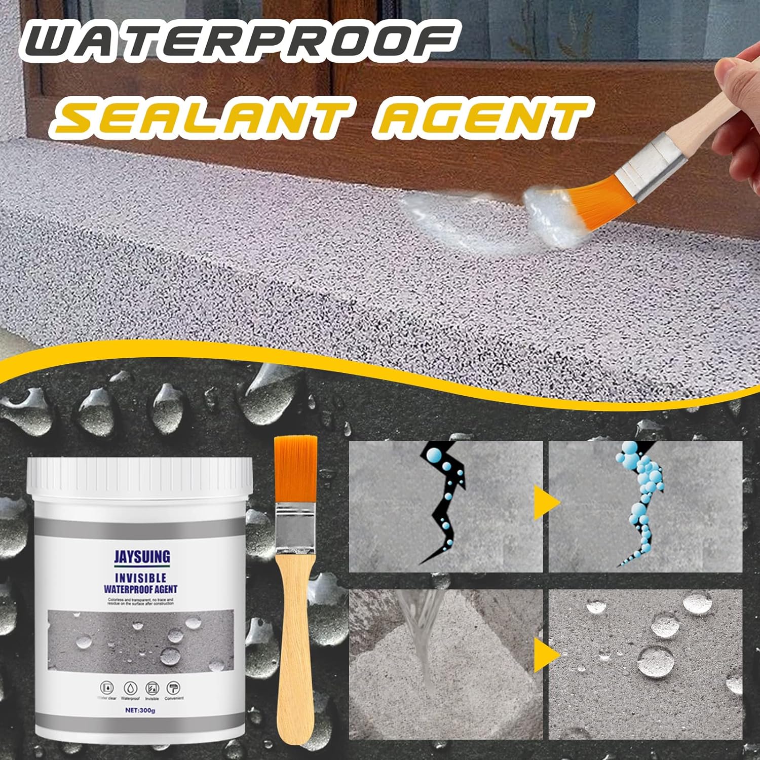 Waterproof Insulating Sealant（Gift Free Brushes）