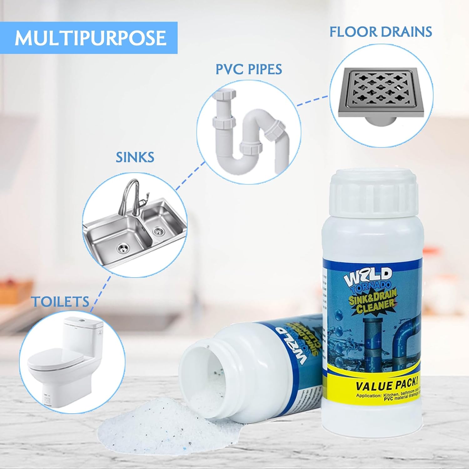 SINK & DRAIN CLEANERBuy2 Get 1 Free