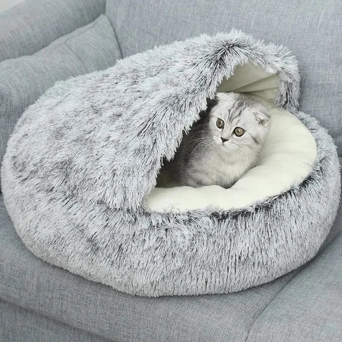 Premium Plush Bed For Dogs & Cats