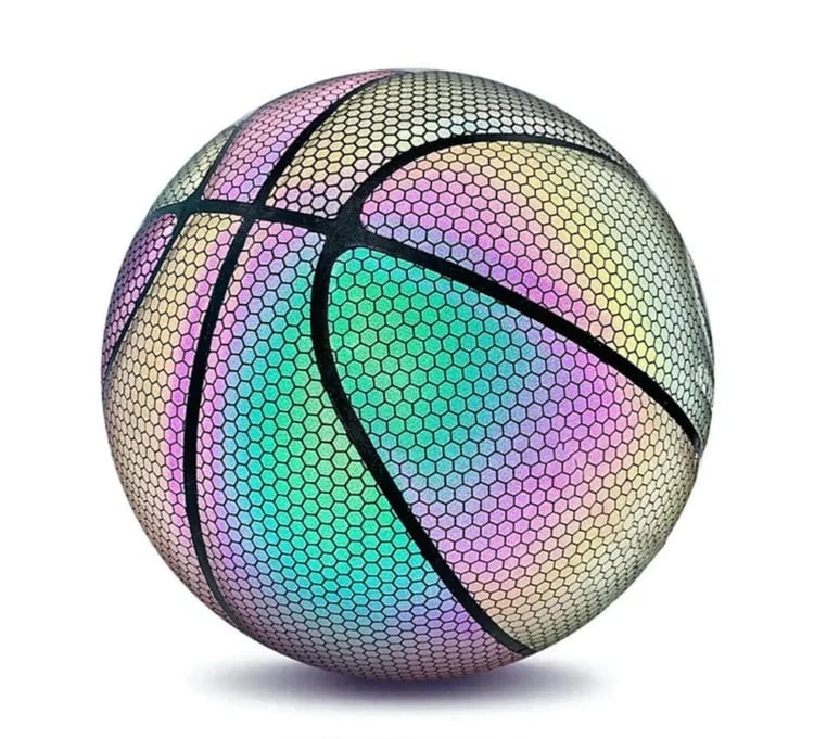 Christmas Gifts-HOLOGRAPHIC REFLECTIVE GLOWING BASKETBALL