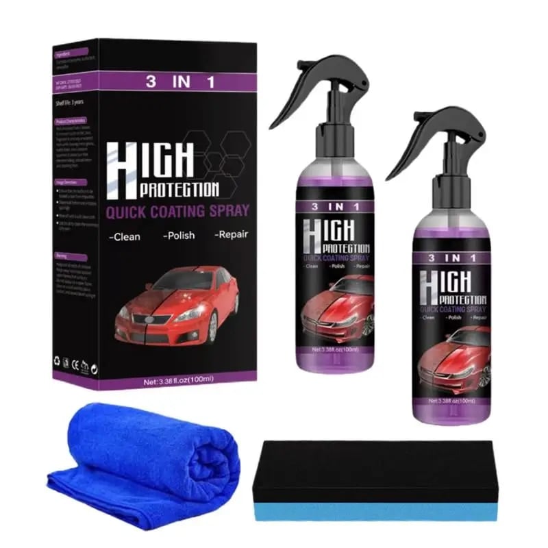 Buy 1 get 1 free3 in 1 High Protection Quick Car Coating Spray