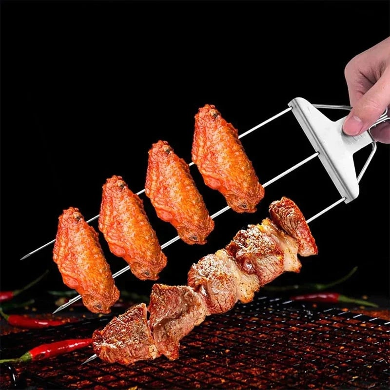 (49% OFF NOW) 3 Way Grill Skewers - GrillSavant