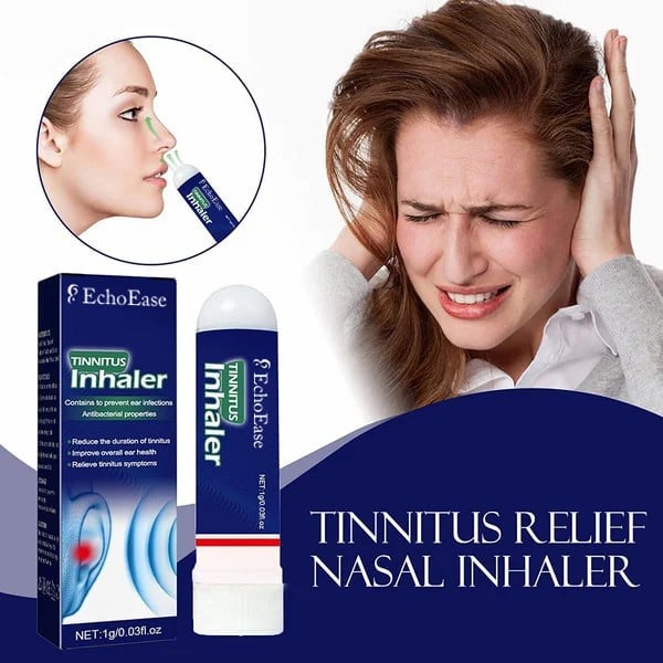 EchoEase Instant Tinnitus Relief Nasal InhalerOrganic Herbal Extract