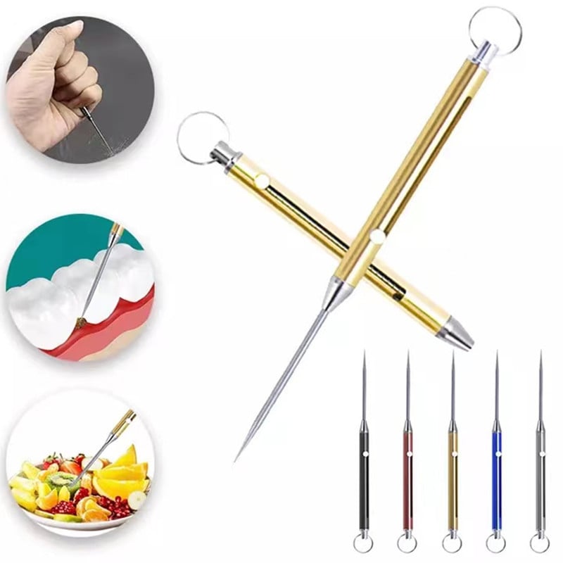 Titanium Alloy Extendable Toothpick- BUY 5 GET 3 FREE & FREE SHIPPING