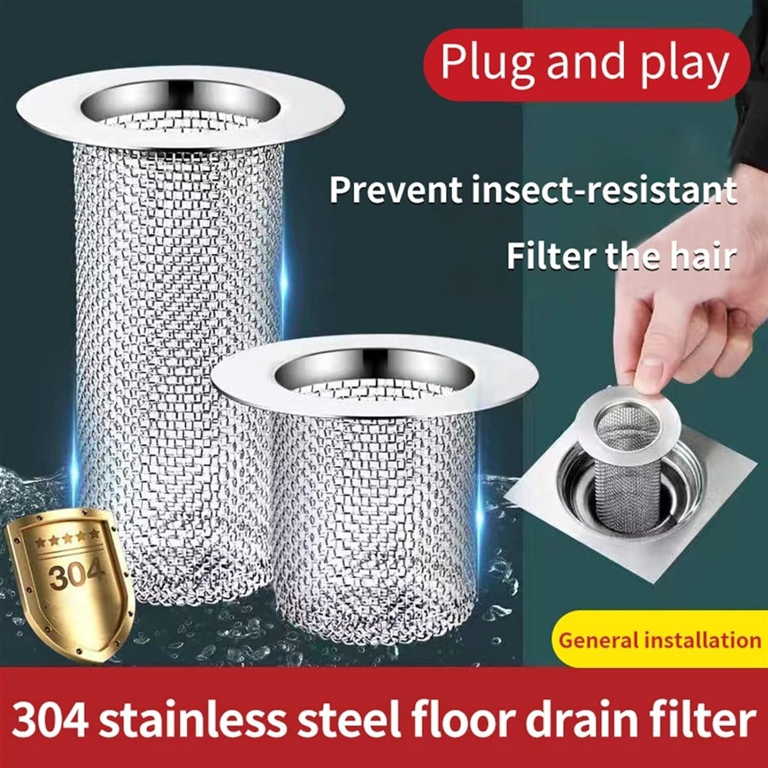 Stainless Steel Floor Drain Filter