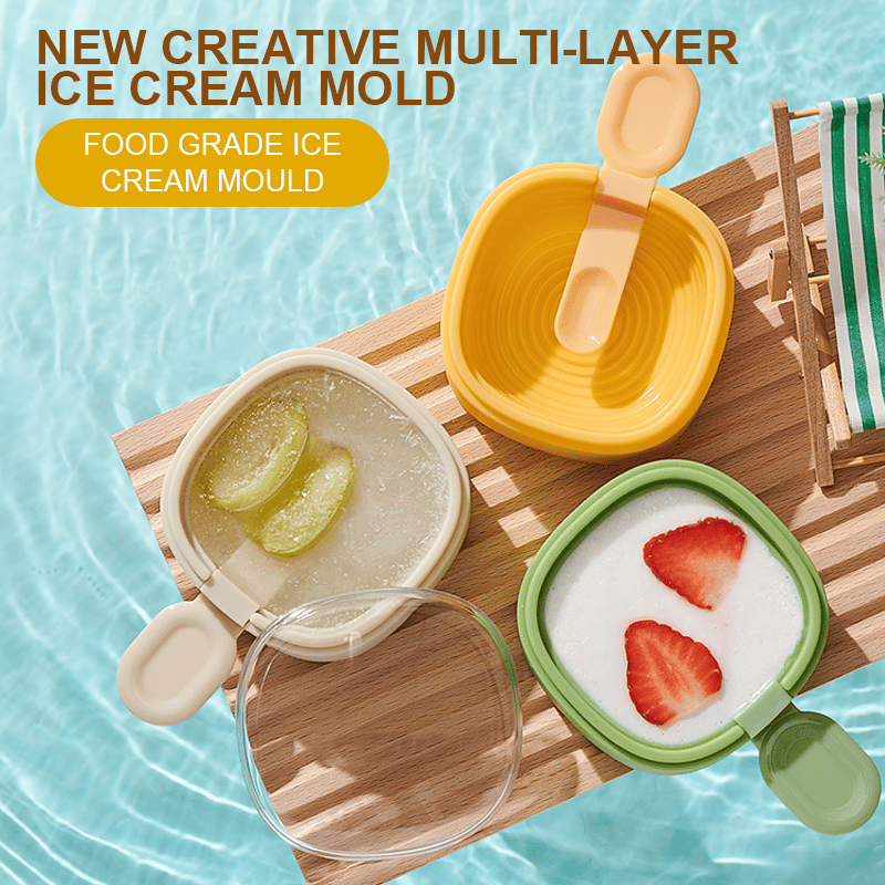 Ecoco™New Creative Multi-Layer Ice Cream Mold