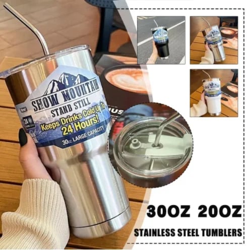 2024 Hot sale-Car Cup 304 Stainless Thermos Steel Flask