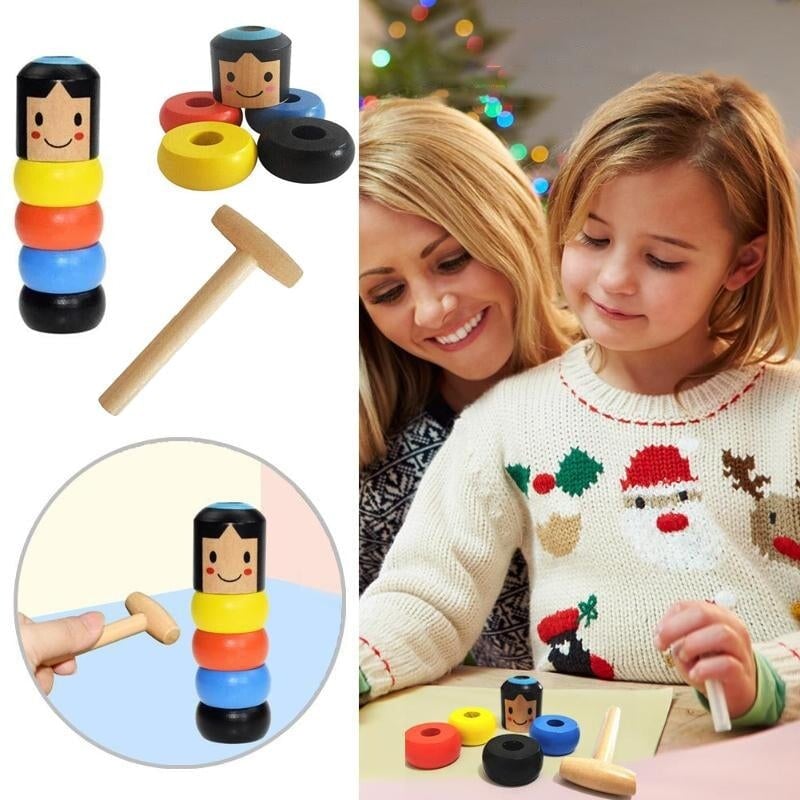 Unbreakable magical wooden toy