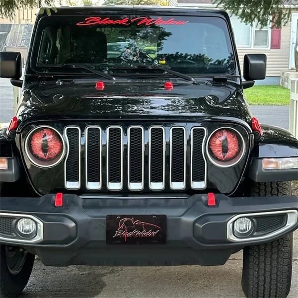 Summer Promotion 49% OFF Beast Eyes Headlight Decals (1 Pair)