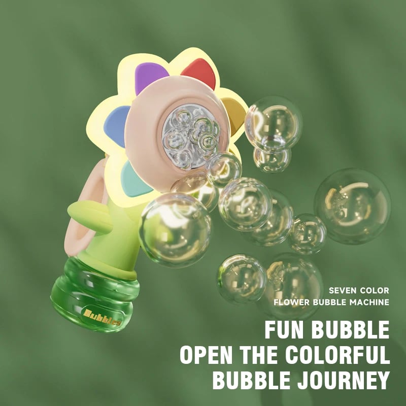 Sunflower Bubble Machine