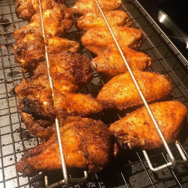 Grill Chicken Wings Effortlessly with Wing Rails!