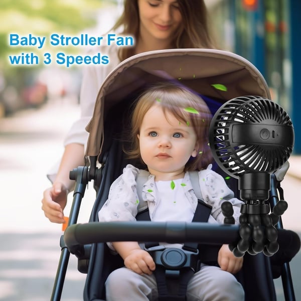 ✨Summer- 49% OFFBaby Stroller Fan