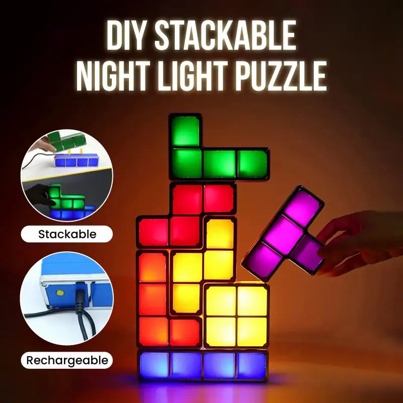 DIY Stackable Night Light Puzzle