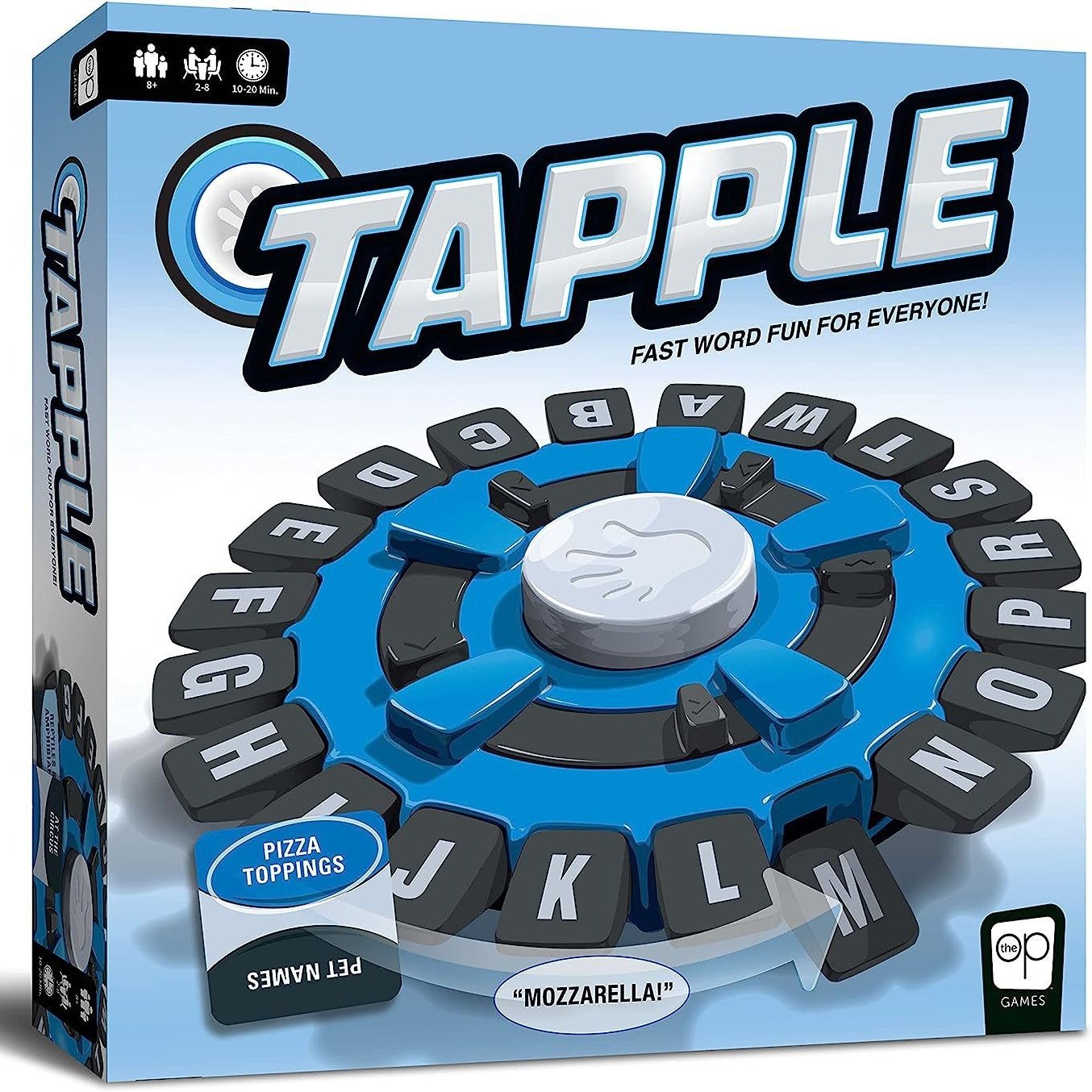 USAOPOLY TAPPLE® Award Winning Fast Paced Family Word Game