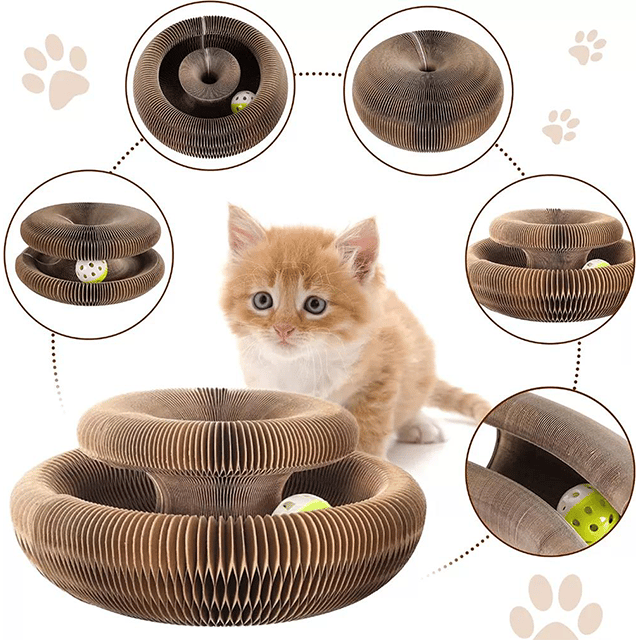 Accordion Foldable Cat Scratch Board