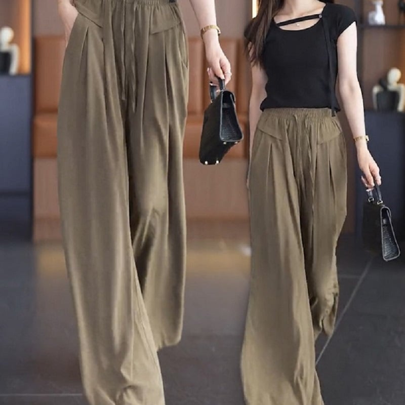 (BUY 2 SAVE 10% & FREE SHIPPING)-Women's Waist Wide Leg Culottes