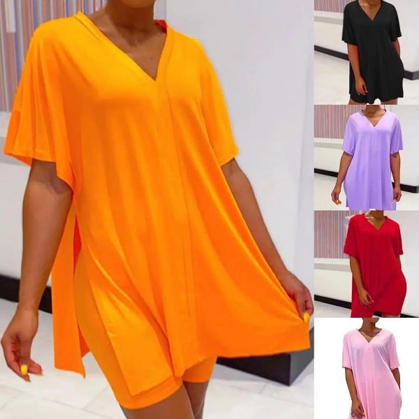 Women's 2 Pieces Casual Side Split Set【BUY 2 SAVE 10% & FREE SHIPPING】