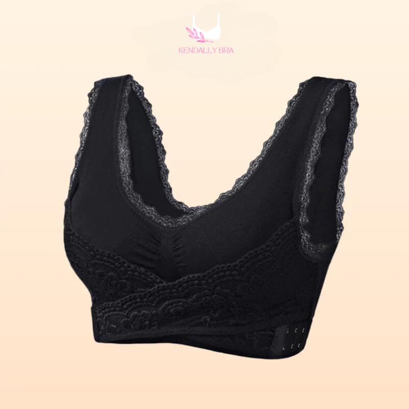 LAST DAY SALE 49% – Comfy Corset Bra Front Cross Side Buckle Lace Bras