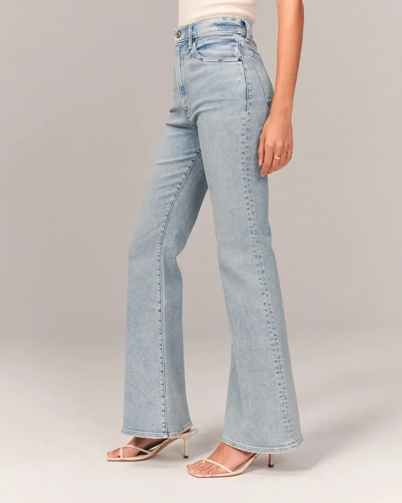 Stretched Flared Jeans High Waist(Buy 2 Free Shipping)