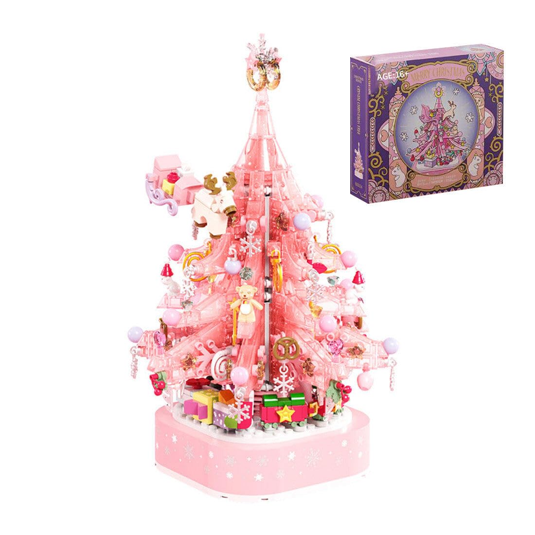 Pink Crystal Christmas Tree Building Block Set - Last day 49% Off