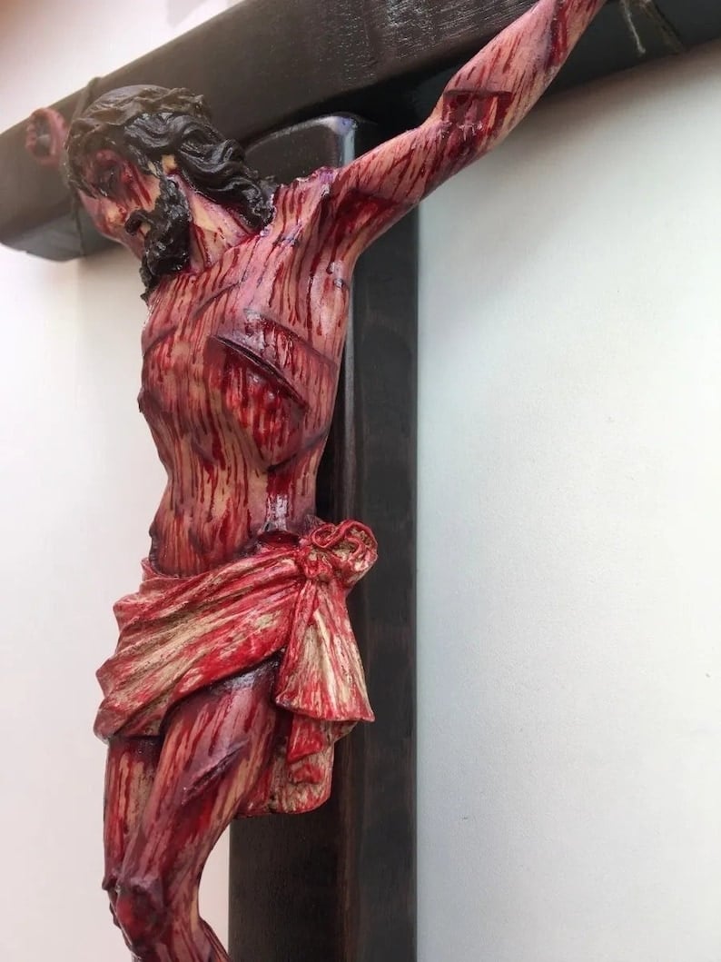 Easter Hot Sale 48% OFF✝️Handmade - Realistic Crucifix Christ (BUY 2 SAVE 10% & GET FREE SHIPPING)