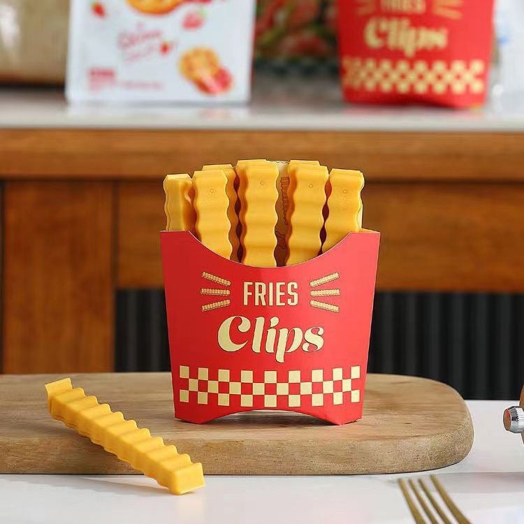 Fun Food Sealing Clip - Fries Creative Sealing Clip