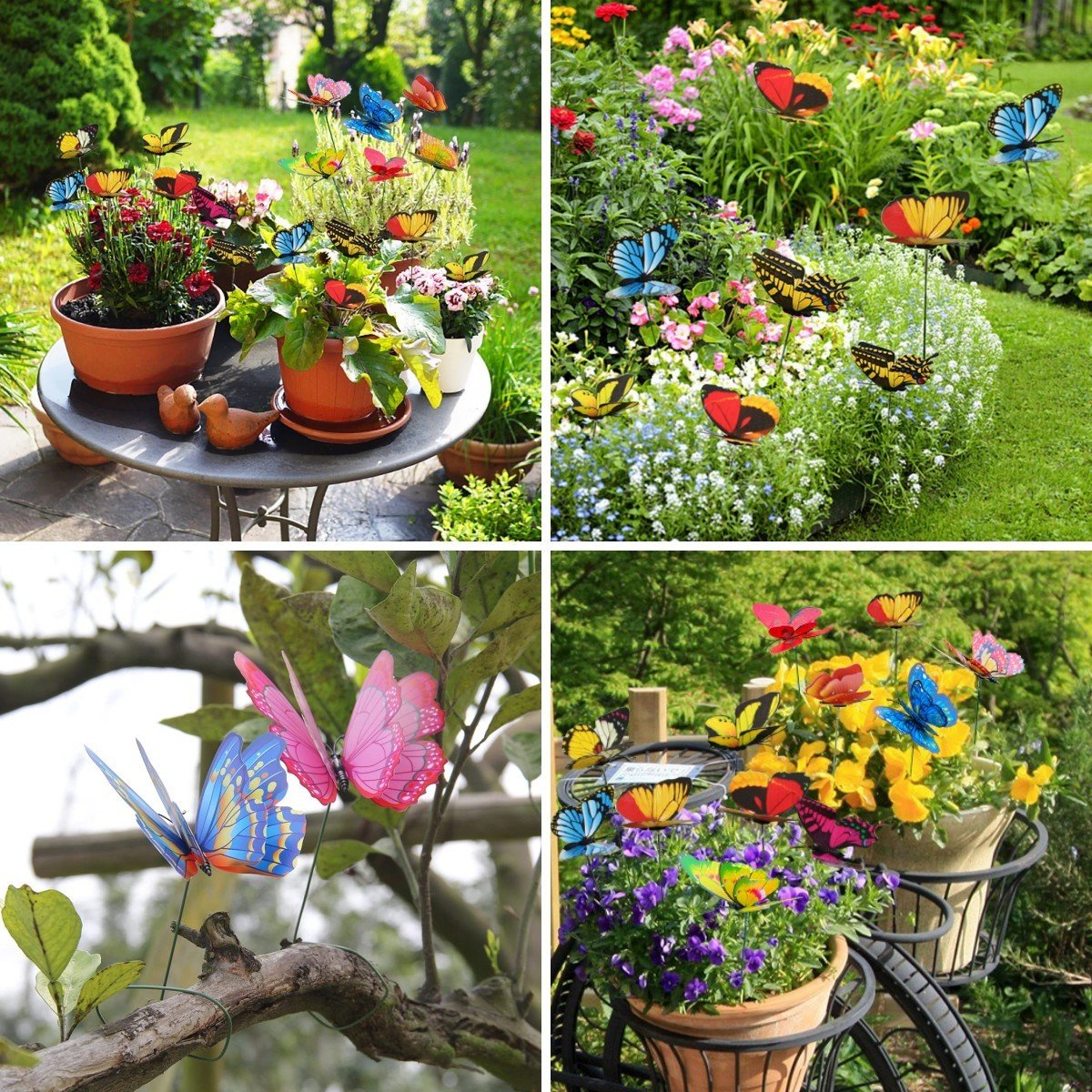 HOT SALE NOW 49% OFF Lifelike Garden Butterfly Stakes