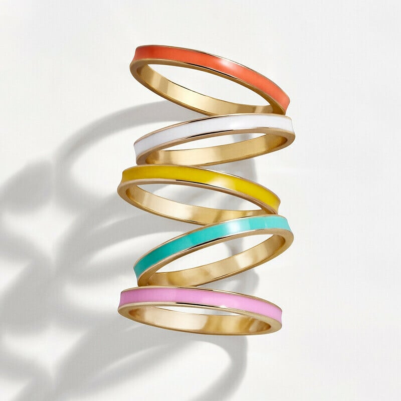 Spring Fling Ring Stack