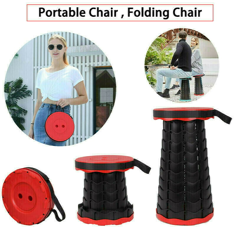 Portable telescopic stool