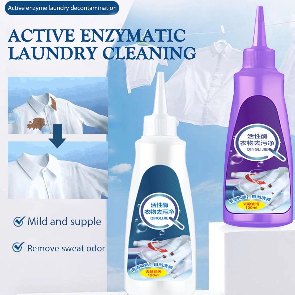 48% OFFActive Enzyme Clothing Stain Remover (Buy 3 get 2 free and free shipping now)