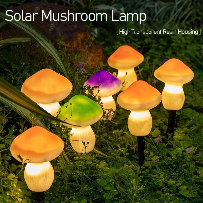 New Arrival 50% OFFWaterproof Solar Mushroom Lights