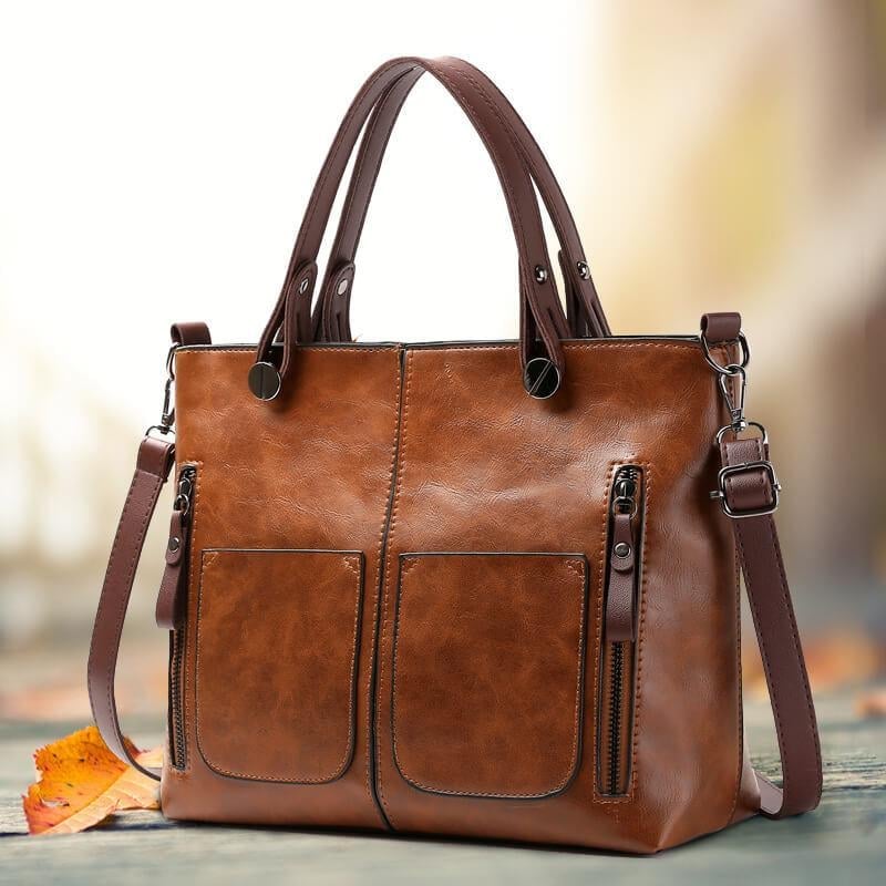 BESTSELLERS-49% OFF  Ladies vintage leather shoulder bag