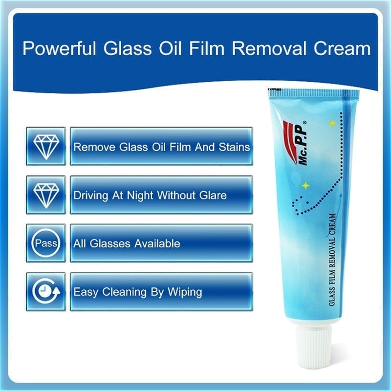 BIG SALE Car Glass Oil Film Cleaner ♻Safety and Long-term Protection♻