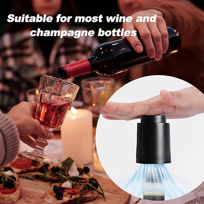 Vacuum Pressing Wine Stopper