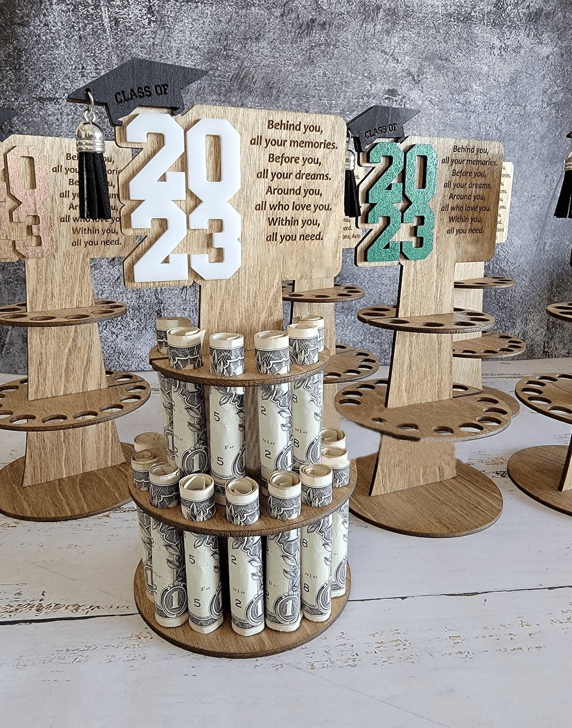 Wooden crafts‍Graduation Gift Money Holder