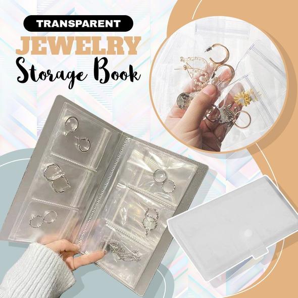 ✨ HOTSALES ✨Transparent Jewellery Storage Book Set