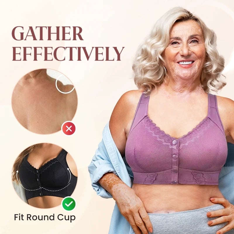 Last Day 49% OFFFront Closure Breathable Bra