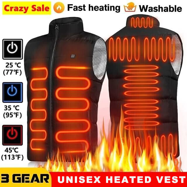 Hot SaleNew Unisex Warming Heated Vest