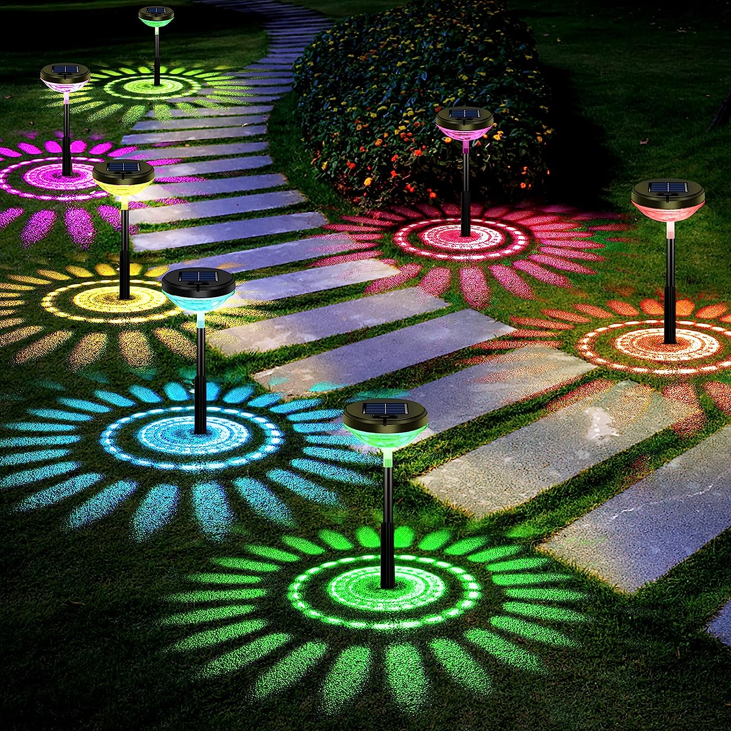 LAST DAY 70% OFF -Waterproof Solar Petal Light