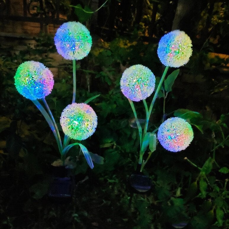 Solar Dandelion LED Flower Light