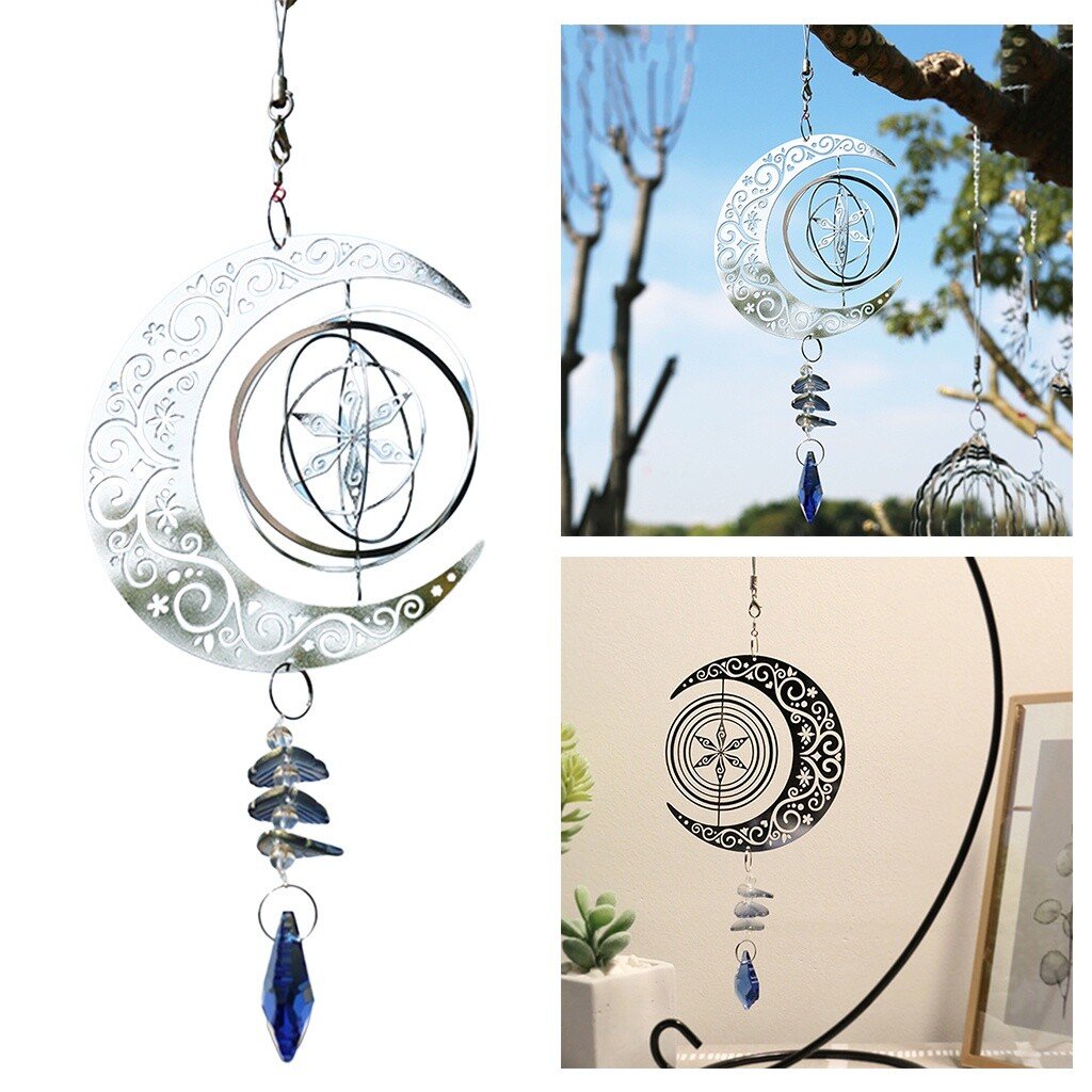 Creative Moon Wind Chimes