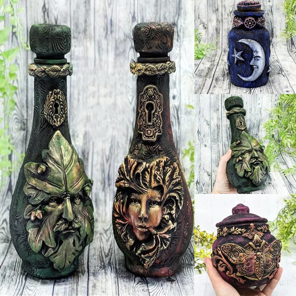 Last Day 49% OFF-Witchcraft Sculpture Potion Bottle