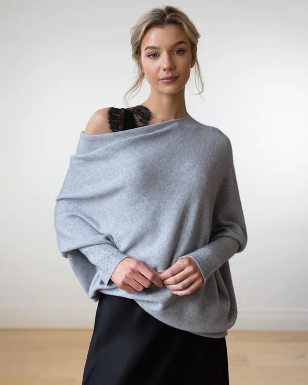 Asymmetric Draped Jumper (Buy 2 Free Shipping)