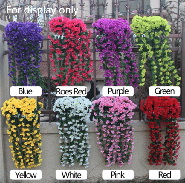 ONLY $12.99 - Vivid Artificial Hanging Orchid Bunch-More than two bundles look good