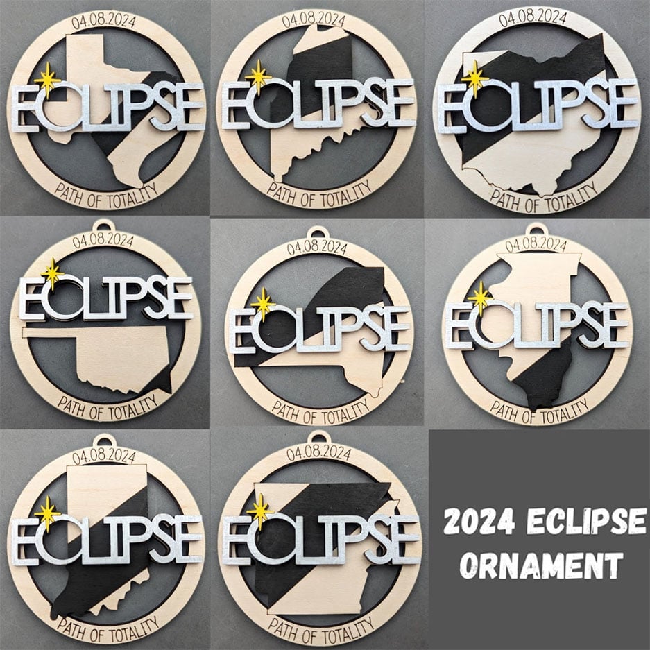 Last Day 48% OFF-Solar Eclipse 2024 Ornament