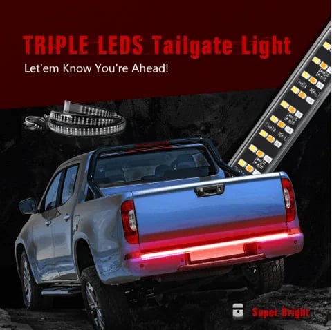 Last Day Special Sale 49%-LED tailgate lights, turn signals and driving and reversing lights