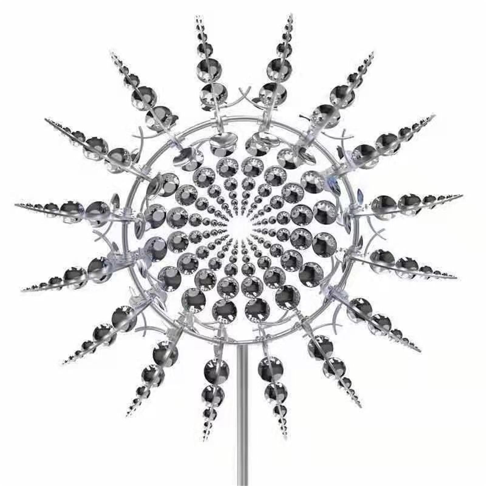 2024 New Year Hot Sale Metal Wind Spinner