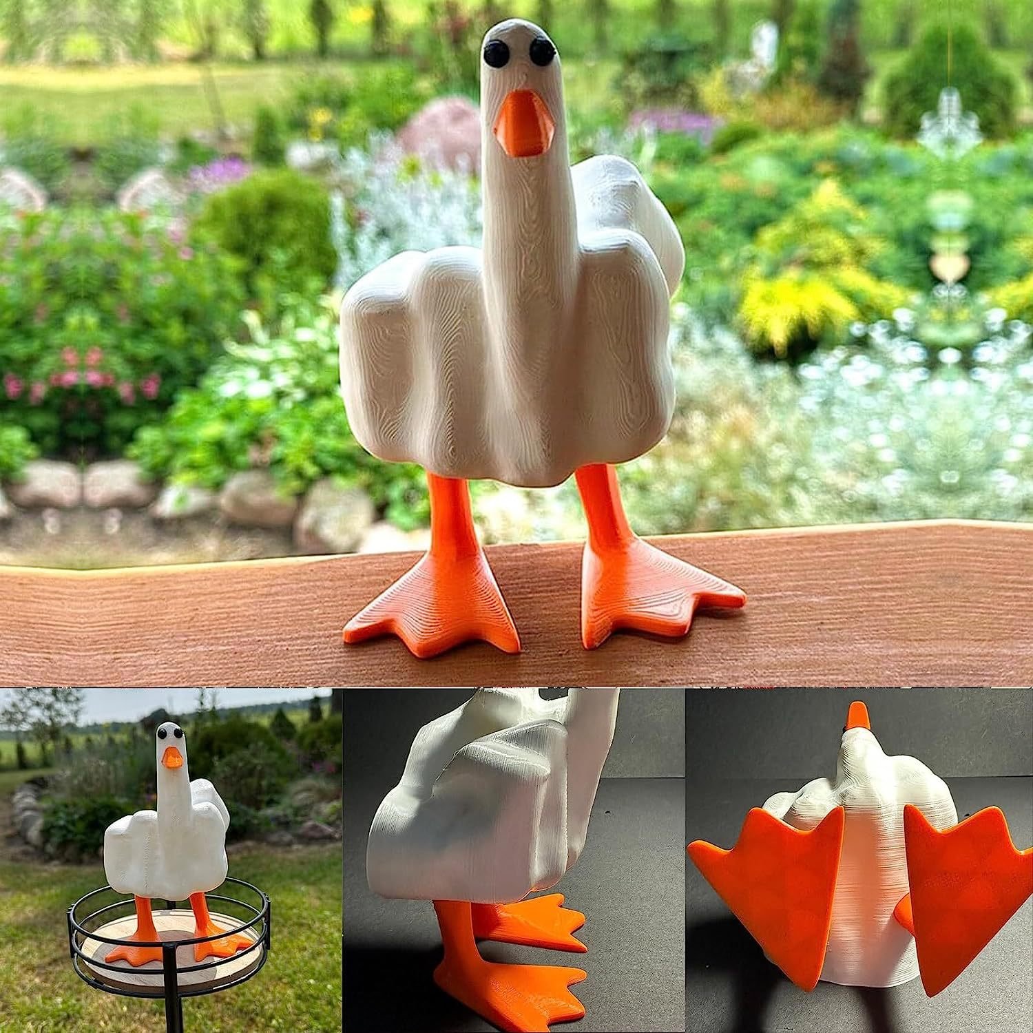 The Duck-You: Original 3D Printed Figurine