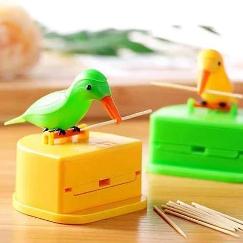 2024 New Year Hot Sale❤️Mother's Day Promotion❤️ BIRD Toothpick Dispenser