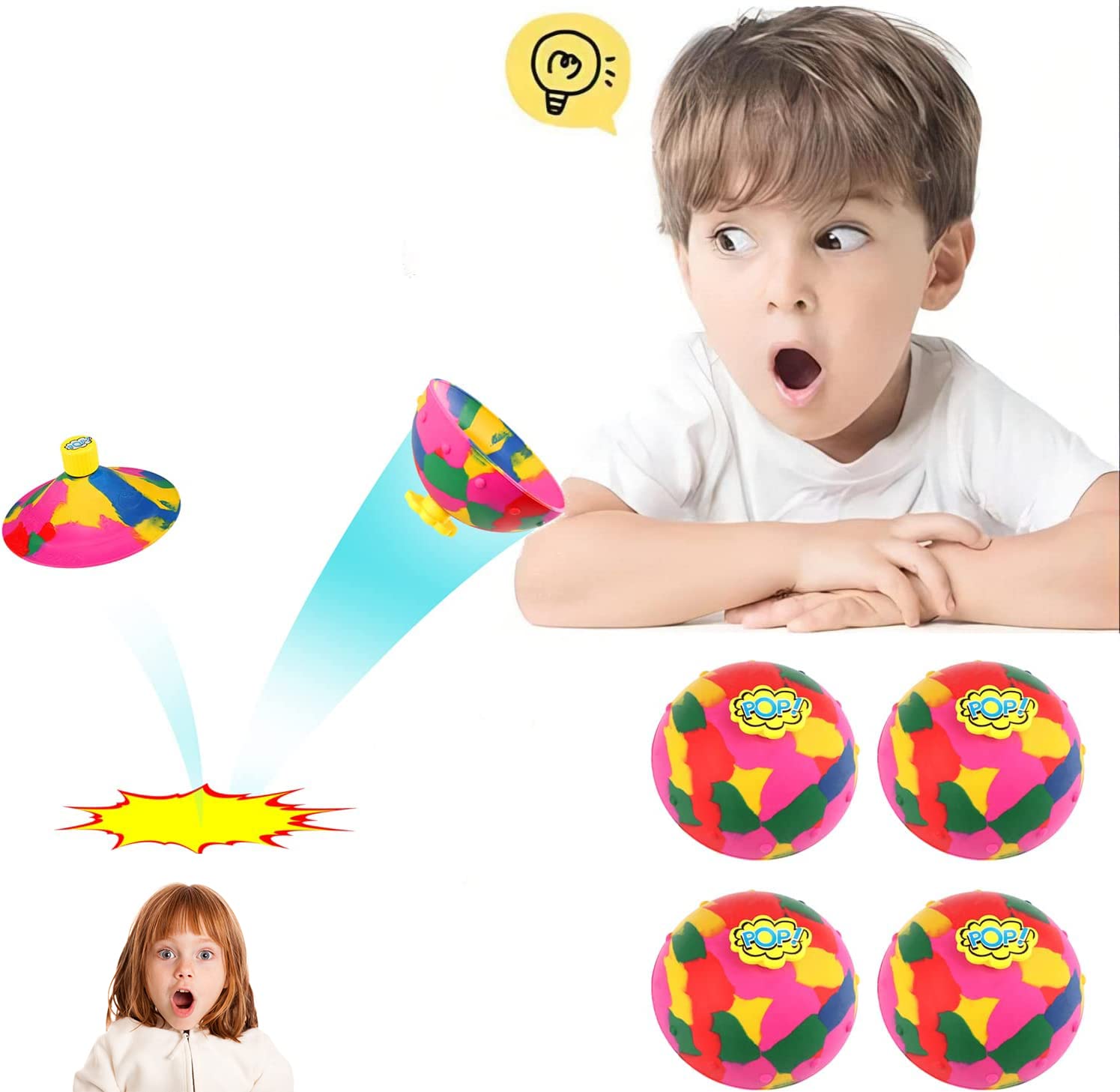 Creative Camouflage Bouncing Bowls